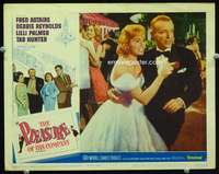 s600 PLEASURE OF HIS COMPANY movie lobby card #7 '61 Astaire, Reynolds
