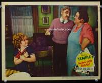 s605 POOR LITTLE RICH GIRL movie lobby card '36 cute Shirley Temple!