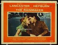 s622 RAINMAKER movie lobby card #8 '56 Earl Holliman, Prud'Homme c/u