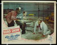 s643 ROAD SHOW movie lobby card #3 R46 Adolphe Menjou being tamed!