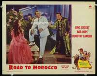 s644 ROAD TO MOROCCO movie lobby card '42 Hope, Crosby, Dorothy Lamour