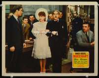 s659 ROXIE HART movie lobby card '42 Ginger Rogers, Adolphe Menjou