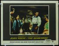 s020 SEARCHERS movie lobby card #5 '56 John Wayne, John Ford classic!