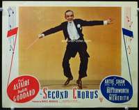 s671 SECOND CHORUS movie lobby card R47 best Fred Astaire image!