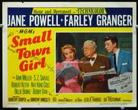 s697 SMALL TOWN GIRL movie lobby card #4 '53 Jane Powell, Bobby Van