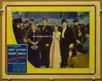 s717 STAR IS BORN movie lobby card '37 Janet Gaynor at Oscars!