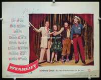 s720 STARLIFT movie lobby card #2 '51 Gary Cooper, Phil Harris
