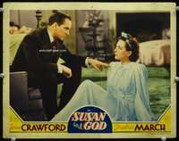 s736 SUSAN & GOD movie lobby card '40 Joan Crawford, Fredric March
