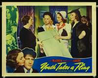 s800 YOUTH TAKES A FLING movie lobby card '38 Andrea Leeds,Grey,Jeans