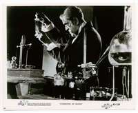 t057 CORRIDORS OF BLOOD 8x10 movie still '63 Boris Karloff in lab!