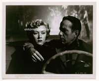 t134 IN A LONELY PLACE 8x10 movie still '50 Bogart & Grahame c/u!