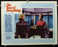 v229 BEST OF EVERYTHING movie lobby card #5 '59 Joan Crawford, Parker