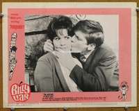 v237 BILLY LIAR movie lobby card #2 '64 Tom Courtenay kiss close up!