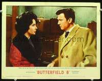 v264 BUTTERFIELD 8 movie lobby card #4 '60 Liz Taylor, Eddie Fisher