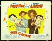 v265 CADDY movie lobby card #8 '53 Martin & Lewis with wacky guitars!