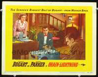 v283 CHAIN LIGHTNING movie lobby card #7 '49 Humphrey Bogart, Parker