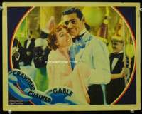 v284 CHAINED movie lobby card '34 Joan Crawford & Clark Gable c/u!