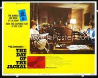 v332 DAY OF THE JACKAL movie lobby card #4 '73 Edward Fox, Zinnemann