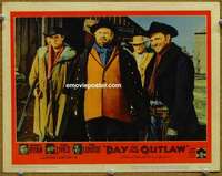 v333 DAY OF THE OUTLAW movie lobby card '59 really big Burl Ives!