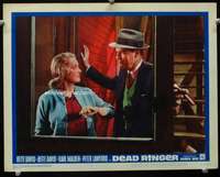 v336 DEAD RINGER movie lobby card #3 '64 Bette Davis, Karl Malden