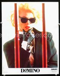 v352 DOMINO movie lobby card '89 sexiest gangster Brigitte Nielsen!