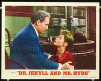 v361 DR. JEKYLL & MR. HYDE movie lobby card #5 R54 Tracy, Bergman