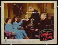 v365 EADIE WAS A LADY movie lobby card '44 Ann Miller in society!