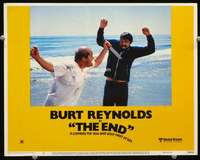 v372 END movie lobby card #8 '78 Dom DeLuise attacks Burt Reynolds!