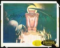 v384 FANTASIA movie lobby card R60s Disney cartoons & classic music!