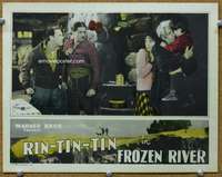 v415 FROZEN RIVER movie lobby card '29 Rin Tin Tin, Davey Lee!