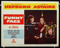 v417 FUNNY FACE movie lobby card #3 '57 Audrey Hepburn, Fred Astaire