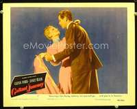 v421 GALLANT JOURNEY movie lobby card #6 '46 Glenn Ford, Janet Blair