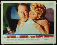 v466 HAPPY THIEVES movie lobby card #6 '62 Rita Hayworth,Rex Harrison