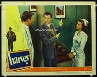 v470 HARVEY movie lobby card #8 '50 James Stewart & invisible rabbit!