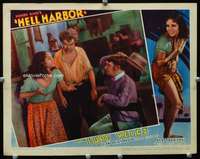 v473 HELL HARBOR movie lobby card R35 sexy Lupe Velez, Jean Hersholt