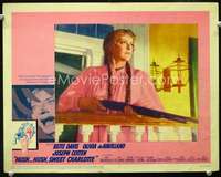 v497 HUSH HUSH SWEET CHARLOTTE movie lobby card #3 '65Bette Davis c/u