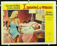 v501 I MARRIED A WOMAN movie lobby card #5 '58 sexiest Diana Dors!
