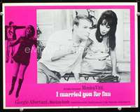 v502 I MARRIED YOU FOR FUN movie lobby card #2 '67 sexy Monica Vitti!