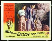v517 INVASION OF THE BODY SNATCHERS movie lobby card '56 by cave!