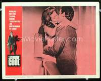 v529 JOHNNY COOL movie lobby card #3 '63 Henry Silva, Liz Montgomery