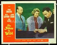 v531 JOKER IS WILD movie lobby card #1 '57 Frank Sinatra, Mitzi Gaynor