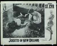 v533 JOSETTE OF NEW ORLEANS movie lobby card '50s sexy Lili St Cyr!
