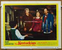 v542 KENTUCKIAN movie lobby card #5 '55 Burt Lancaster, John McIntire