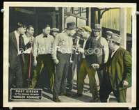 v550 KINDLED COURAGE movie lobby card '23 Hoot Gibson in staredown!