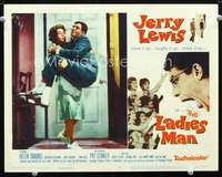 v562 LADIES' MAN movie lobby card #1 '61 screwball Jerry Lewis!