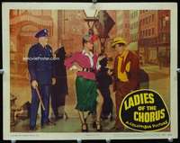 v564 LADIES OF THE CHORUS movie lobby card #6 '48 streetwalker Jergens