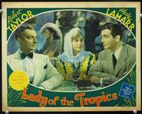 v572 LADY OF THE TROPICS movie lobby card '39 Hedy Lamarr, Taylor
