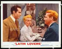 v579 LATIN LOVERS movie lobby card #5 '53 Lana Turner, Montalban