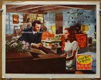 v586 LEAVE HER TO HEAVEN movie lobby card '45 Gene Tierney, Wilde