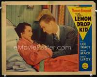 v590 LEMON DROP KID movie lobby card '34 Damon Runyon, Lee Tracy